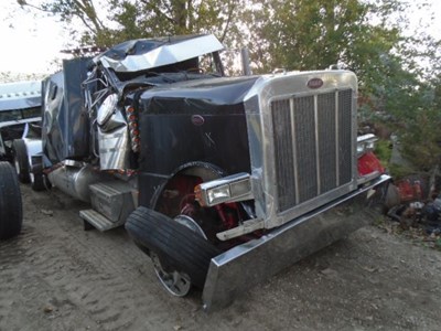peterbilt salvage parts truck heavy yard trucks